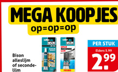  bison secondelijm lijm mega alleslijm universele stuk colle seconde elders 5.99 