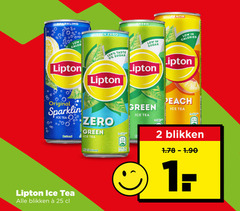 lipton ice tea 2 3 25 100 141 sparkling green zero peach original sparklin 00 bruisend taste sugar calories blikken 