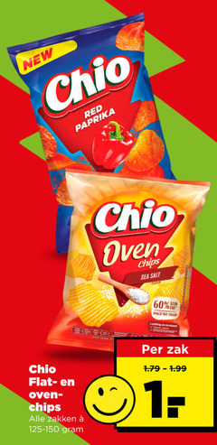 klik op dit plaatje voor een vergroting en voor vergelijkbare aanbiedingen gerelateerd aan
chio chips 60 new red paprika oven sea salt less baked fried luchtig krokant zakken zak chio chips 60 new red paprika oven sea salt less baked fried luchtig krokant zakken zak