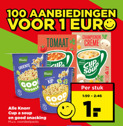  cup a soup knorr noodles soep 1 4 100 groente min champignon tomaat creme kip noodle klaar good snacking stuk mok ml 