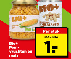  bio plus mais kikkererwten biologische vruchten stuk 
