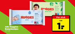  billendoekjes 99 huggies babydoekjes water skin loving natural helps to irritation baby cleansing wipes care comfort aloe vera stuk 