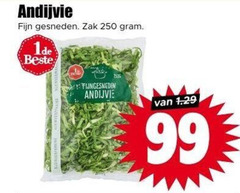  andijvie 99 250 fijn gesneden zak fijngesneden 