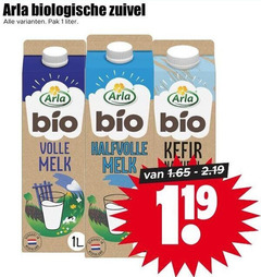  arla yoghurt zuivel melk 1 biologische pak liter bio be volle halfvolle kefir hart 