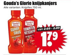  goudas glorie curryketchup tomatenketchup 750 knijpkanjers ml ketchup curry tomaten saus 17 