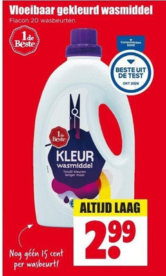 klik op dit plaatje voor een vergroting en voor vergelijkbare aanbiedingen gerelateerd aan
wasmiddel 15 20 vloeibaar gekleurd flacon wasbeurten bond kleur kleuren langer cent wasbeurt laag wasmiddel 15 20 vloeibaar gekleurd flacon wasbeurten bond kleur kleuren langer cent wasbeurt laag