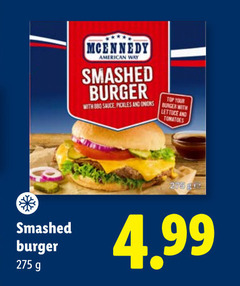  mcennedy american burger with sauce pickles and onions top your lettuce tomatoes 