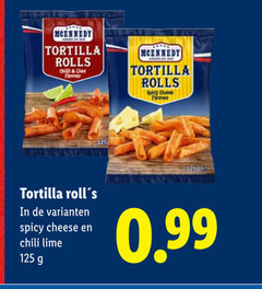  mcennedy tortilla rolls chip line flavour spicy chase cheese chili lime 