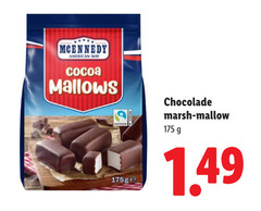  mcennedy american cocoa mallows chocolade marshmallow mallow 