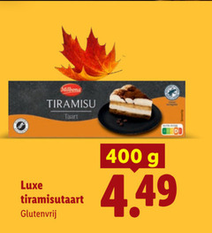  400 milbona tiramisu taart luxe glutenvrij 