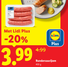  400 3.99 rundersaucijzen 