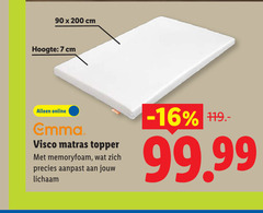  7 90 200 cm hoogte online visco matras memoryfoam precies lichaam 