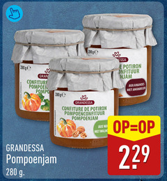  ge confiture pompoen aux amandes amandelen 