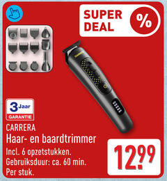 klik op dit plaatje voor een vergroting en voor vergelijkbare aanbiedingen gerelateerd aan
3 6 60 jaar carrera super deal baardtrimmer opzetstukken gebruiksduur ca. min stuk 3 6 60 jaar carrera super deal baardtrimmer opzetstukken gebruiksduur ca. min stuk
