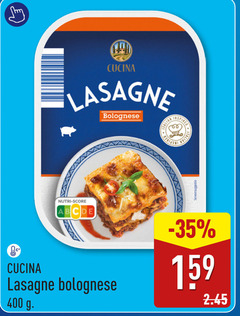 klik op dit plaatje voor een vergroting en voor vergelijkbare aanbiedingen gerelateerd aan
400 cucina lasagne bolognese nutri score 400 cucina lasagne bolognese nutri score