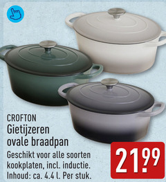  gietijzeren ovale braadpan soorten kookplaten inductie inhoud ca. l stuk 