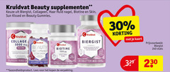  kruidvat huismerk voedingssupplement 2 14 30 60 100 240 250 1000 5000 beauty supplementen biergist collageen haar huid nagel biotine skin sun kissed gummies kaart collage mg gel collagen wetenschappelijk zichtbare hoogwaardige schepje poeder dag hair nails vitamine verzorging binnenuit zink ondersteunt glanzend nagels vit voer haren selenium hoog gedoseerd tabletten supplement voedings gezondheidsproduct lees stuks 