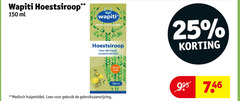 1 25 150 wapiti hoestsiroop ml natuurlijk gezond hoest keel jaar medisch hulpmiddel lees gebruik 