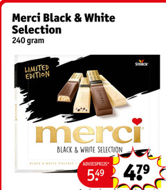  merci chocolade 240 black white selection limited edition storck 