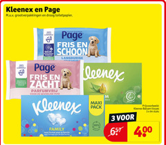  kleenex page tissues vochtig toiletpapier 3 64 100 400 droog bewezen doorspoelbaar geur neutraliserende technologie biologisch afbreekbaar fris schoon brand doekjes zacht parfumvrij gevoelige huid family maxi format pour la formaat familie soothes your nose min pack apaisant le nez recyclable balsem stuks 