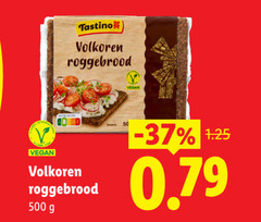 klik op dit plaatje voor een vergroting en voor vergelijkbare aanbiedingen gerelateerd aan
roggebrood 5 500 tastino volkoren roggebrood 5 500 tastino volkoren