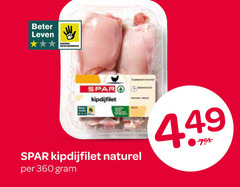  kipdijfilet 360 beter leven dieren bescherming naturel 
