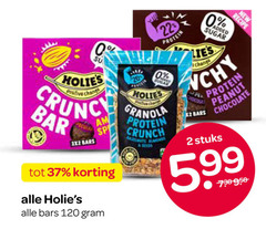  mueslirepen 2 22 120 protein sugar crunch bar bars am added new recipe peanut chocolate stuks 