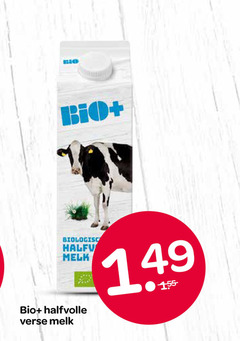  bio plus melk biologisch halfvolle verse 