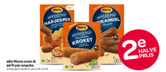  mora kroketten snacks frikandellen 4 oven airfryer varieeren frikandel rundvlees kroket halve 