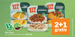  vivera vegetarisch 1 2 160 vegetarische kaas plantaardige kipstukjes kipkrokant schnitzel eiwitrijk stuks vega wissel ge varieeren nutri score productvarianten combineren 