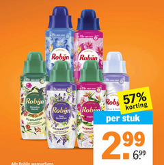 robijn wasverzachter 30 geur intense robin paradise secret spa sensation tropic langdurig puur stuk 