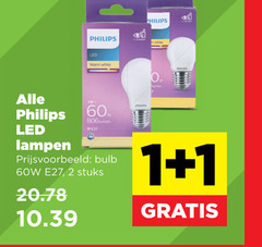  philips led lampen 1 2 60 warm white e27 bulb 60w stuks lumen 