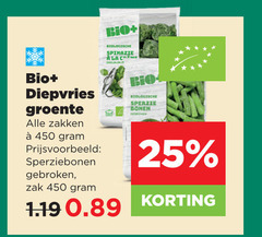  diepvriesgroente 25 450 bio diepvries groente zakken sperziebonen gebroken zak biologische spinazie sperzie bonen 