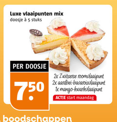 klik op dit plaatje voor een vergroting en voor vergelijkbare aanbiedingen gerelateerd aan
vlaai 5 50 750 luxe mix doosje stuks 2x zwitserse aardbei 1x mango start maandag vlaai 5 50 750 luxe mix doosje stuks 2x zwitserse aardbei 1x mango start maandag