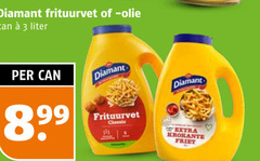  diamant frituurolie frituurvet 3 olie liter classic krokante 