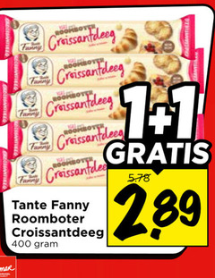 1 400 santi voordeel fanny rooms croissantdeeg roomboter tante 