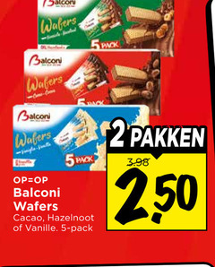 klik op dit plaatje voor een vergroting en voor vergelijkbare aanbiedingen gerelateerd aan
balconi koeken 2 5 wafers pack cacao hazelnoot vanille rack pakken balconi koeken 2 5 wafers pack cacao hazelnoot vanille rack pakken