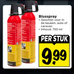  brandblusser 750 blusspray keuken auto caravan inhoud ml stuk 