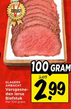  100 favoriet slagers ambacht biefstuk 