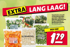  sperziebonen broccoli snijbonen bloemkool lang laag spruiten groentemix bloemkoolroosjes gesneden gebroken pompoenblokjes geschoonde zak 350 400 pompoen 