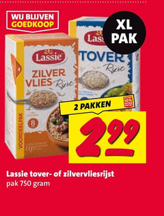  lassie rijst 2 10 750 xl las pak tover zilver vlies pakken zilvervliesrijst 