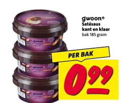  gwoon satesaus sate kant klaar bak 