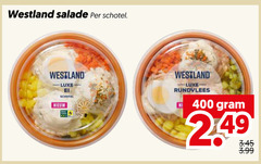  westland saladeschotel 400 salade schotel luxe rundvlees 3.99 