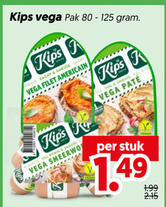  kips vegetarisch 80 vega pak zacht filet americain kleine www stuk 
