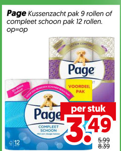  page toiletpapier 9 12 kussenzacht pak rollen schoon comfortabel 3d wave textuur bewezen resultaat voordeel stuk 