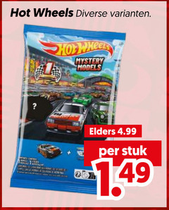  hot wheels miniatuur auto heels mystery models elders stuk 