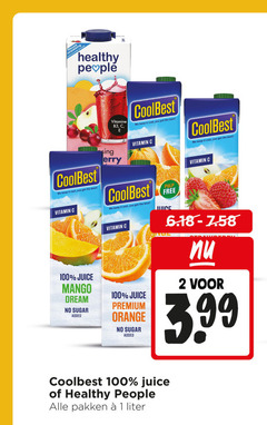 klik op dit plaatje voor een vergroting en voor vergelijkbare aanbiedingen gerelateerd aan
coolbest healthy people vruchtensap 1 2 100 vitamine it cool you best vitamin free juice mango dream sugar added premium orange 3.99 pakken liter coolbest healthy people vruchtensap 1 2 100 vitamine it cool you best vitamin free juice mango dream sugar added premium orange 3.99 pakken liter