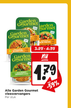  garden gourmet vegetarisch 100 crunchy bite quick ted high protein soy asian style wok pieces with european wheat schnitzel source veggie rondo spinach rice cheese crunch sour fi vleesvervangers stuk 
