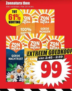 klik op dit plaatje voor een vergroting en voor vergelijkbare aanbiedingen gerelateerd aan
zonnatura thee 20 99 100 pak stuks natural zon natura nachtrust extreem bio kam zonnatura thee 20 99 100 pak stuks natural zon natura nachtrust extreem bio kam