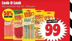  look-o-look snoep 40 50 99 100 pak zure veters 